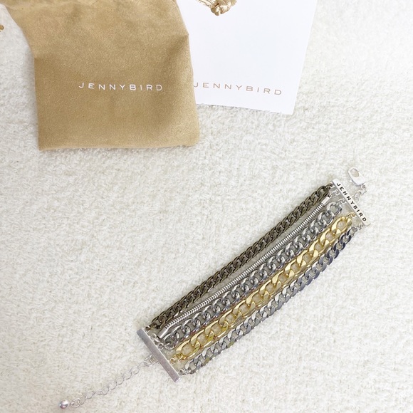 {Jenny Bird} Mixed chain link bracelet - Picture 4 of 4